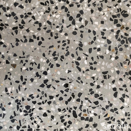 Terrazzo ID-30 Trắng điểm đen